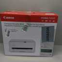 Canon PIXMA TS6520 Wireless Color Inkjet Printer, Duplex Printing, Copier/Scanner, 1.42" OLED Display, Compact, White