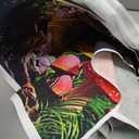 Renaiss 7x5ft Enchanted Forest Backdrop Fairy Tale Garden Magic Mushroom Butterfly Jungle Wonderland Photography Background for Wedding Baby Shower Kids Birthday Party Decor Studio Prop (Green-4)