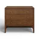 Sullivan Nightstand - Saddle Tan Veneer (26.5'' H X 32'' W X 18'' D)