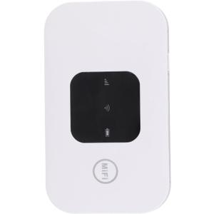 Unlocked 4G LTE Mobile WiFi Router with SIM Card Slot for Global Travel (Not for Americas Except) | 150Mbps Portable Hotspot Device, Mini Wireless Internet Modem for Camping, Vacation Homes