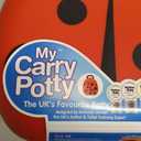 My Carry Potty - Ladybug Travel Potty, Award-Winning Portable Toddler Toilet Seat for Kids to Take Everywhere