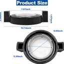 R0448800 Locking Ring Lid with Lid Seal Replacement for Zodiac Jandy Plushp, Waterfeature, Maxhp Series Pump Models Phpf/Phpm, Wftr, Mhpm,Clear Pool Pump Lid Clamp Kit
