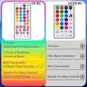LitHome 99Ft 300 LED Color Changing Christmas String Lights, 35 Colors 9 Modes RGB Christmas Lights with Remote Timer, Dimmable Led String Light Outdoor Plug in, Xmas Tree Light for Indoor Party Decor