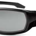 Ergodyne Skullerz Odin Polarized Safety Sunglasses (Black Frame, Polarized Smoke Lens)