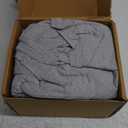 Amazon Basics 4 Piece Bed Sheets Set, 100% Cotton Jersey, Includes Super Soft, Flat and Fitted Sheets, Pillowcase, King, Light Gray, Solid