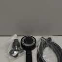 High Pressure 8-Mode Handheld Shower Head w/Adjustable Bracket, 55" Stainless Hose & ON/OFF Switch for Outdoor, Home, Pet & Car Wash