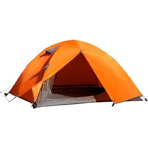 Tree Fox Camping Tent 2 Person Waterproof Portable Instant Tent with 1-Minute Setup Lightweight Tent Suitable for Camping Beach Outdoor Travel Backyard (Orange)