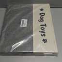 PET ARTIST Large Dog Toy Basket, Foldable Dog Toy Bin Box for Living Roon Area, Collapsible Storage Baskets with Comfortable Handles for Pet Coat,Accessories, Gray, 15"x13"x12" (Grey)