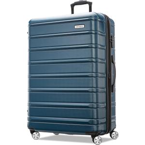 Samsonite Omni 2 28-Inch Large Checked Hardside Luggage with 360 Spinner Wheels - Scratch Resistant Hardshell - TSA Lock - Expandable Polycarbonate Shell for Lightweight Travel - Nova Teal