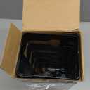 2Pcs 15.75 Inch Super Sturdy Gaming Cable Management Standing Desk wire organizer Large cord basket Under desk rack Mount With Clamps & Screws power strip holder chord organization j channel No Damage