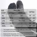 Medical Compression Socks 20-30 mmHg for Men Women (3 Pairs) - Best Support for All Day Wear, Pain Relief, Circulation (Black, XXL)