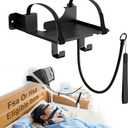 CPAP Wall Mount Shelf Compatible with ResMed AirSense 10 with Adjustable Angle CPAP Hose Holder and Hook for CPAP Tube & Mask [Avoid Hose Entanglement], CPAP Supplies Stand for Bedside Organization