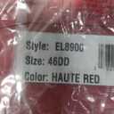 Elomi Women's Plus Size Matilda Underwire Plunge Bra Haute Red (46DD)