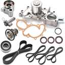 Nakuuly Engine Timing Belt Kit with Water Pump Compatible with 19952004 Toyota 4Runner Tacoma Tundra T100 3.4L V6 5VZFE DOHC Replaces # TKT025