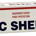 1-Roll of 12 x 100 Poly-America 412C Husky Clear 4-Mil Low Density Plastic Sheeting