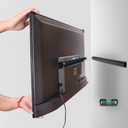 Antimbee Studless Drywall TV Mount for 32-75 inch TVs, No Stud TV Wall Bracket Max VESA 600x400mm up to 150 lbs Universal Fits Most LED LCD Plasma Flat/Curved Screen TVs & Monitors