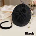 Kidukso Fascinator Hats Headwear for Derby Hats 1920s Vintage Headdress for Tea Party Cocktail Party Church
