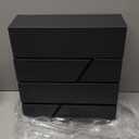 Decaller Large Capacity Mailbox with Key Lock, Wall Mount Metal Mail Box with Newspaper Compartment for Outside, 14.4" x 13" x 4.2", 936 Black