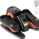 Under Desk Elliptical Machine for Seniors, Electric Seated Pedal Leg Exerciser While Sitting, Forward & Reverse Direction Elliptical Exercise Machine, Portable Mini Under Desk Elliptical