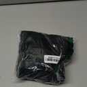 Yeokou Women Halter Cross Over Collar Tank Knit Sleeveless Top Solid Color Casual Summer Blouse (Large, Black)