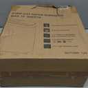 Home Office Paper Shredder, Woolsche 10-Sheet Strip Cut with 3.17-Gallon Basket, P-2 Security Level, CD & Credit Card Shredder, Durable & Fast - Jam Proof System - ETL Certified