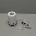 5-Gallon Electric Portable Water Dispenser, USB Rechargeable Cordless Pump for 25 Gallon Bottles, Suitable for Home, Office, Camping, RV Travel and Picnics  Includes 2 Silicone Tubes and (White)