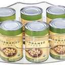 iDesign Clear Plastic 1/4 Wedge Bin for Corner Lazy Susan Cabinet, Kitchen Cabinet Organizer