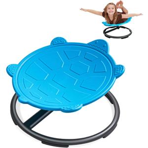 Turtle Spinning Chair for Autistic Kids  Sensory Spinning Toy, Spin Chair for Kids Autism, Sensory Swivel Seat for Balance, Coordination, Focus & ADHD Support, Autism Sensory Products (Blue)