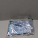 Naqiuli Throw Pillow Cover Case Blue and Grey Abstract Art Pillow Covers 18x18 Inch Set of 2,Soft Decorative Throw Pillow Case for Living Room Bedroom Sofa Couch Cushion Covers