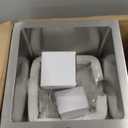 Bar Sink 15 Inch Drop in Bar Sinks Modern Stainless Steel Small Kitchen Sinks Single Bowl RV Sink with Faucet Combo (15" x 15" x 8.3")