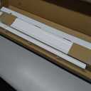 Lotus & Windoware Cordless, 2 Inch Faux Wood Blind, 29.5" Wide x 60" Long, Window Blinds, Blinds & Shades, Blinds for Indoor Windows, Smooth, Bright White - 29.5" x 60",Bright White