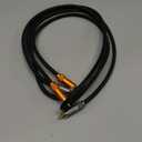 Fosi Audio 2RCA to 2RCA Cable 3.9Ft, Gold-Plated 2 RCA Male to 2 RCA Male Stereo Audio Cable for Home Theater Systems/Amplifier/Preamplifier/Active Speakers(1.2m/3.9Ft)