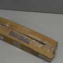 Barcetine Black Flag Poles for Outside House - 5ft Tangle Free Flag Pole for House,Heavy Duty Metal Flagpole,Outdoor Flagpoles Residential for Porch,Fence (Without Bracket)