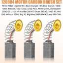 3 pack 126984 Carbon Brush with Spring for Miller Welder Arc Welding Equipment Replacement Parts