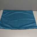 Artscope Luxury Velvet Pillow Covers Decorative Rectangle Pillowcases Soft Solid Cushion Cases for Couch Sofa Bedroom Car Decor 16x24 Inch Teal