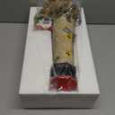 17.1" Solar Lighthouse with Rotating Beacon,Big Solar Powered Lighthouse,Outdoor Lighthouse Garden Decor, Waterproof Statue Figurines Outdoor Light House for Yard Lawn Patio Gifts (Yellow)