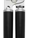 KitchenAid Classic Multifunction Can Opener and Bottle Opener Easy to Use, Razor Sharp Stainless Steel Cutting Wheel, Soft Ergonomic Handles, Black (8.34-Inch)