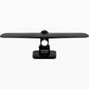Philips Wing Mobile TV Antenna, Indoor Outdoor Attic Mount, Perfect for Tailgating and Camping, Long Range Antenna, Supports 4K 1080P VHF UHF, Compact Design, Smart TV Compatible, Black, SDV8412B/27