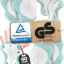 99FLIPS 6pcs Complete Set 3-12 Years- Knee Pads Elbow Pads and Wrist Guards for Kids and Toddler - Light Blue (MINT)