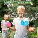 Reusable Water Balloons for Kids Ages 6-12 and Adults | 100% Silicone, Magnet-Free & Durable, Outdoor Toys for Pool, Beach, Backyard (12 Pack)