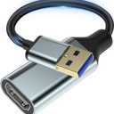 Herfair USB to HDMI Adapter [1080P Full HD] HDMI Adapter for Laptop to Monitor USB 3.0 to TV Screen Converter Connector for MacOS/Windows 11/10/8.1/8/7 Computers Desktops PC MacBook (One HDMI Port)