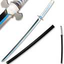 Metal Demon Sword 104cm/41inchs,Stainless Steel, Hashira Pillar and Protagonist Katana for Anime Cosplay, Anime Original Textures, Multiple Styles to Choose from