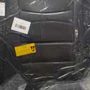 Seat Covers Fit for Dodge RAM 1500 2002-2025 2026: Compatible with RAM 1500 2500 3500 Crew Double Quad Cab Truck Pickup Car Seat Cover Faux Leather Seat Covers(Flat Bench, Front Pair, Black)