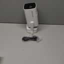 Mini Projector 2025 Upgraded with 4K & 1080P, Portable Video Projector for Bedroom & Outdoor , Android 13 with WiFi 6 & Bluetooth 5.2, Built-in Netflix, Compatible with iPhone/TV Stick (white)