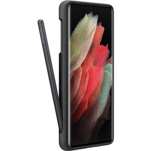 Samsung Galaxy S21 Ultra 5G Silicone Cover with S Pen Black