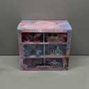 Princess Dress Up Toys, Jewelry Boutique Kit, 3 Color Skirts, Shoes, Crowns, Girls Toys for 3 4 5 6 Year Old