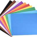 MECCANIXITY Colorful EVA Foam Sheets Self Adhesive 7.8 x 11.8 Inch 1.8mm Thickness for Crafts DIY, 4 Set