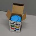 4 Pack Silicone Egg Poacher Cups with Ring Standers, Nonstick Egg Poaching Cups for Air Fryer, Baking oven or Stovetop Cooking, BPA Free