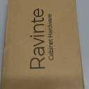 Ravinte Gold Cabinet Pulls Brushed Brass Kitchen Cabinet Handles Come with Screwdriver (8 in Hole Center, 20 Pack)
