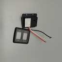 RV Dimmer Switch 12V Dimmer Switch with High-Side (Large Slider, Black)